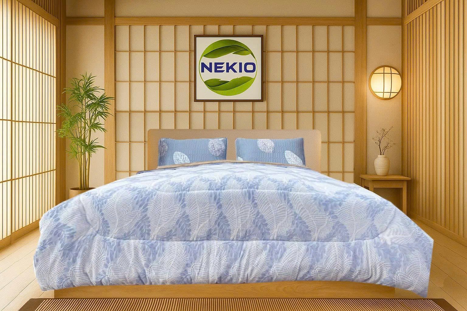 Chăn lông cừu lá xanh