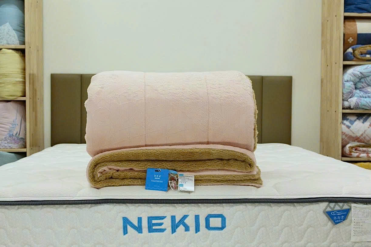 Chăn lông cừu vân Cam