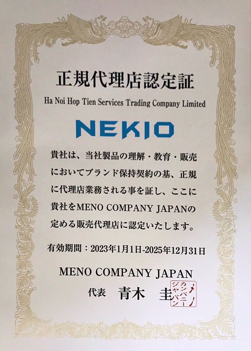 Chiếu Sợi Băng Nekio Xanh