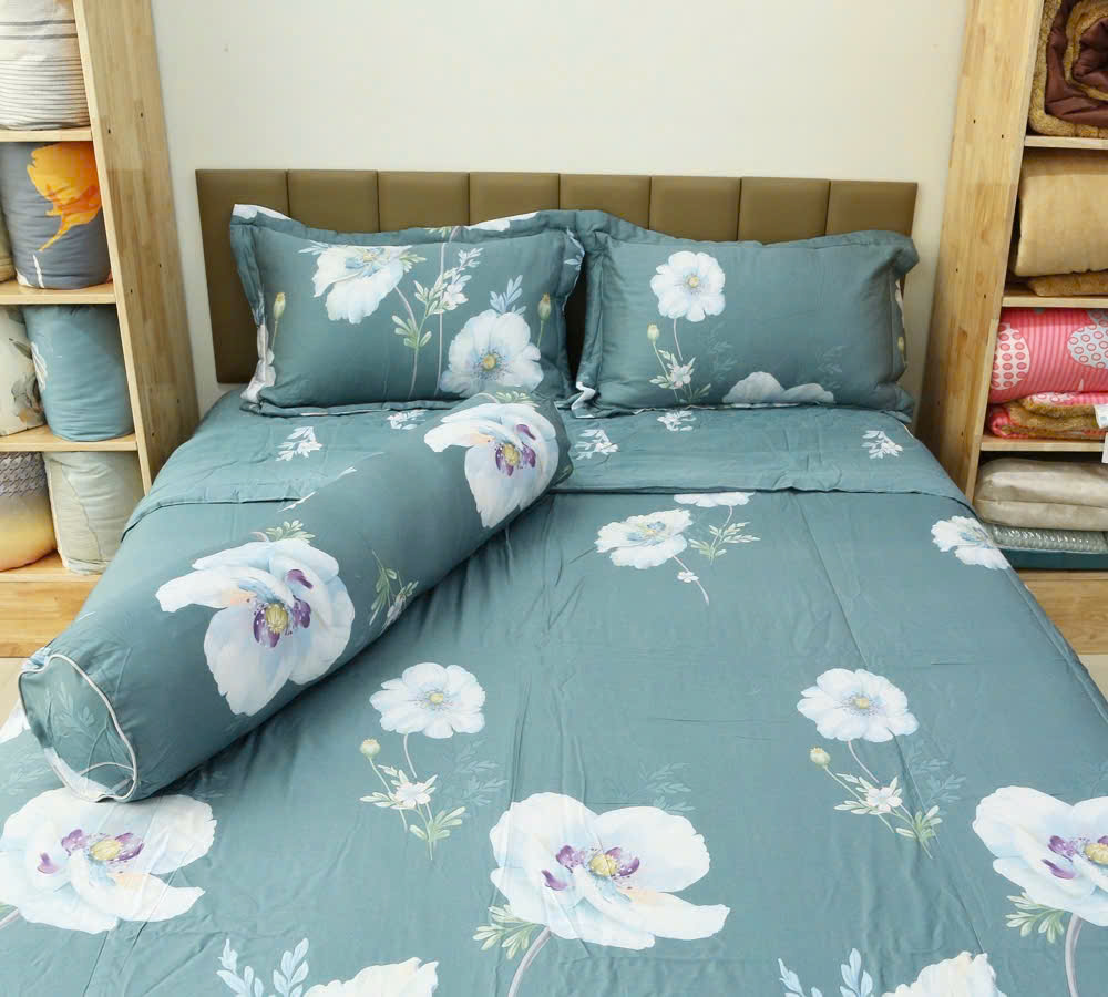 Bộ chăn ga Modal Cúc Sao