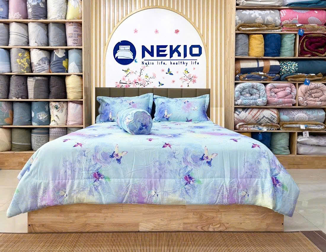 Bộ chăn ga Modal Bướm Xuân