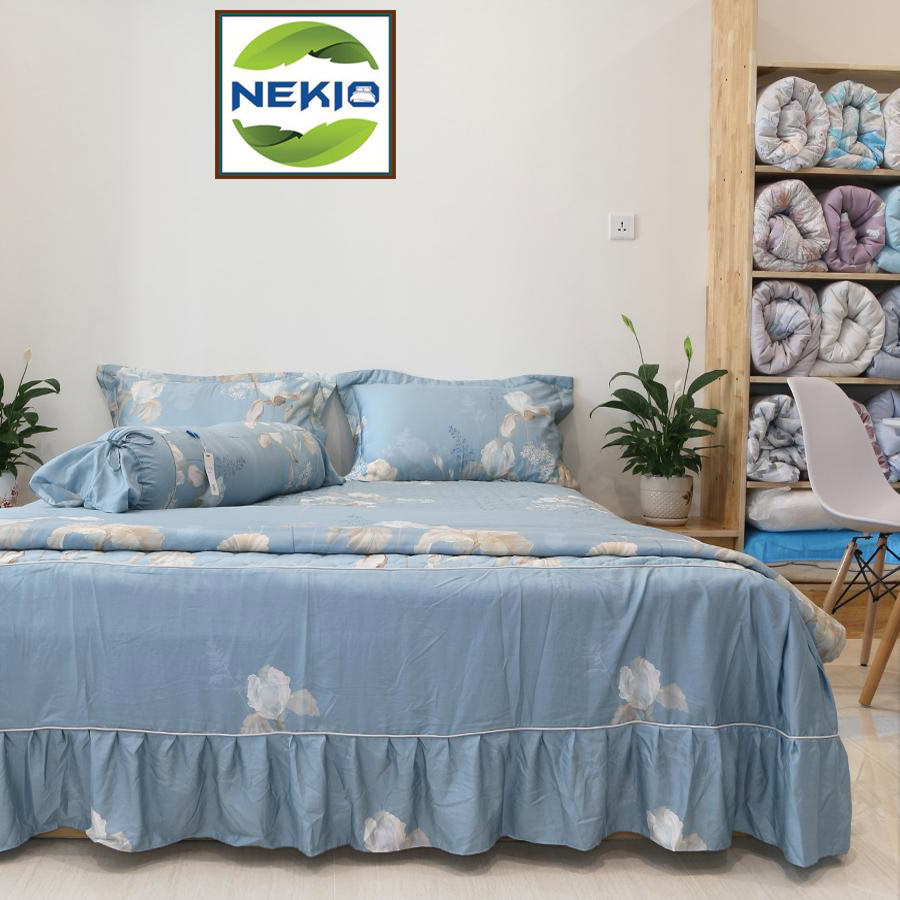 Bộ chăn ga lụa Protencel-S Nekio Cánh Tiên